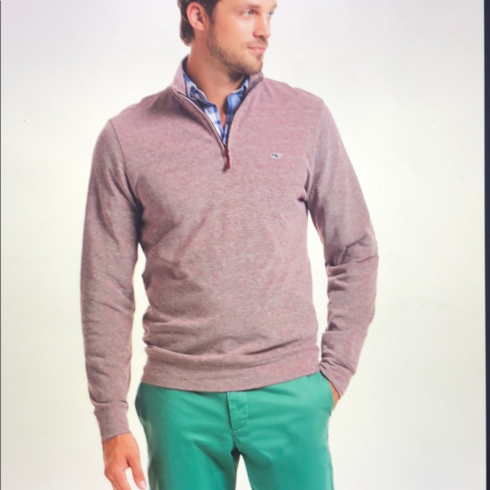 Vineyard Vines Birdseye Quarter Zip